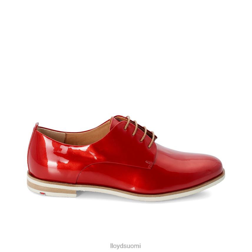 kenkiä LLOYD patentoidut nauhalliset puolikengät punainen naiset 2N8DX1102
