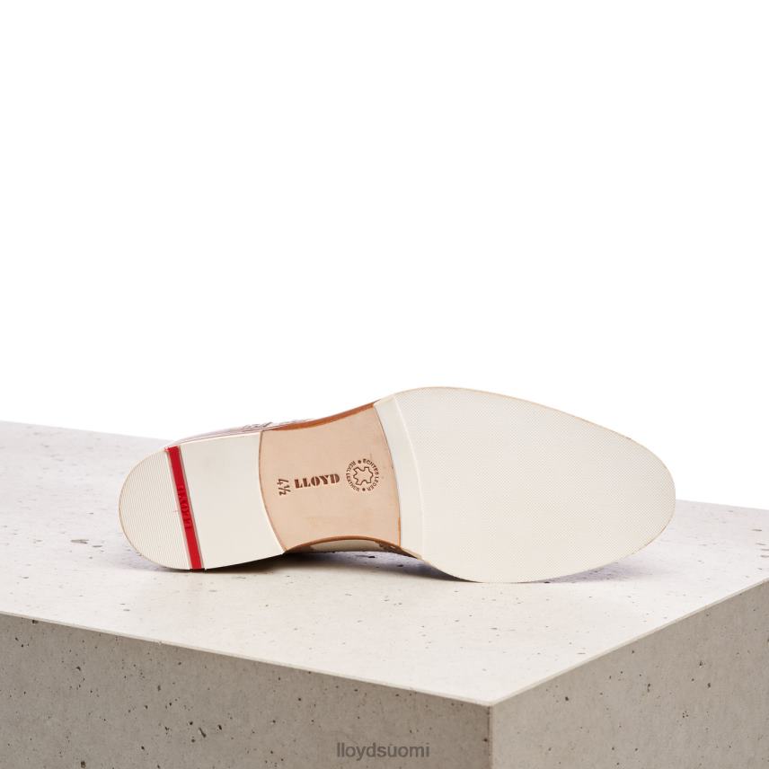 kenkiä LLOYD pitsiä nahkaisia ​​puolikengät beige naiset 2N8DX1065