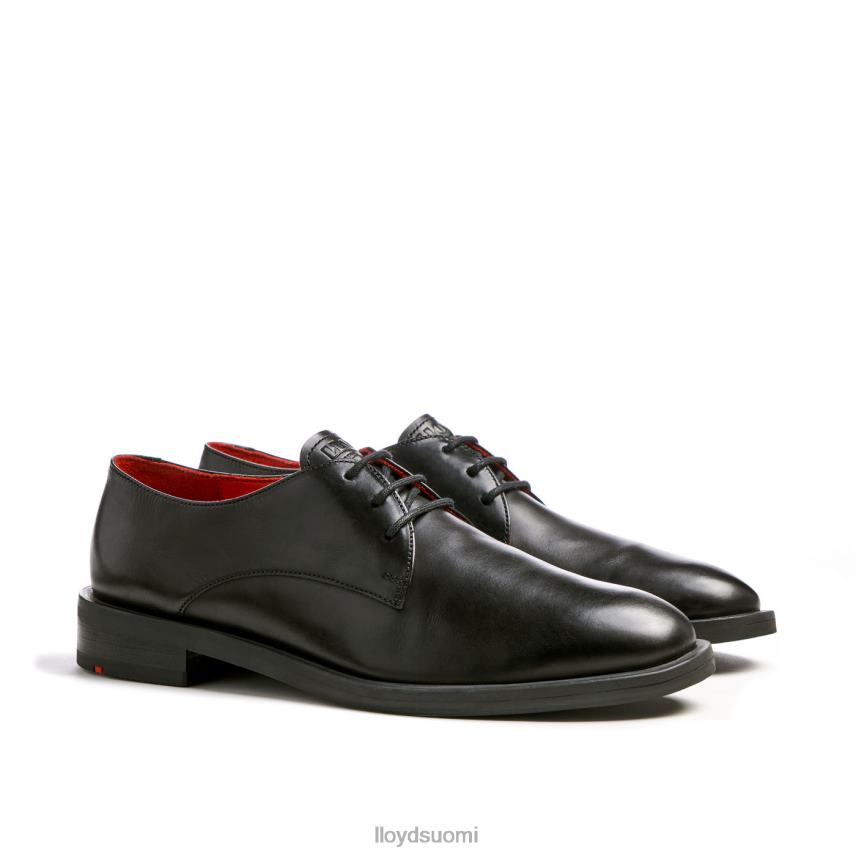 kenkiä LLOYD pitsiä nahkaisia ​​puolikengät musta naiset 2N8DX1035