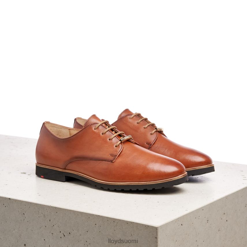 kenkiä LLOYD pitsiä nahkaisia ​​puolikengät ruskea naiset 2N8DX1057