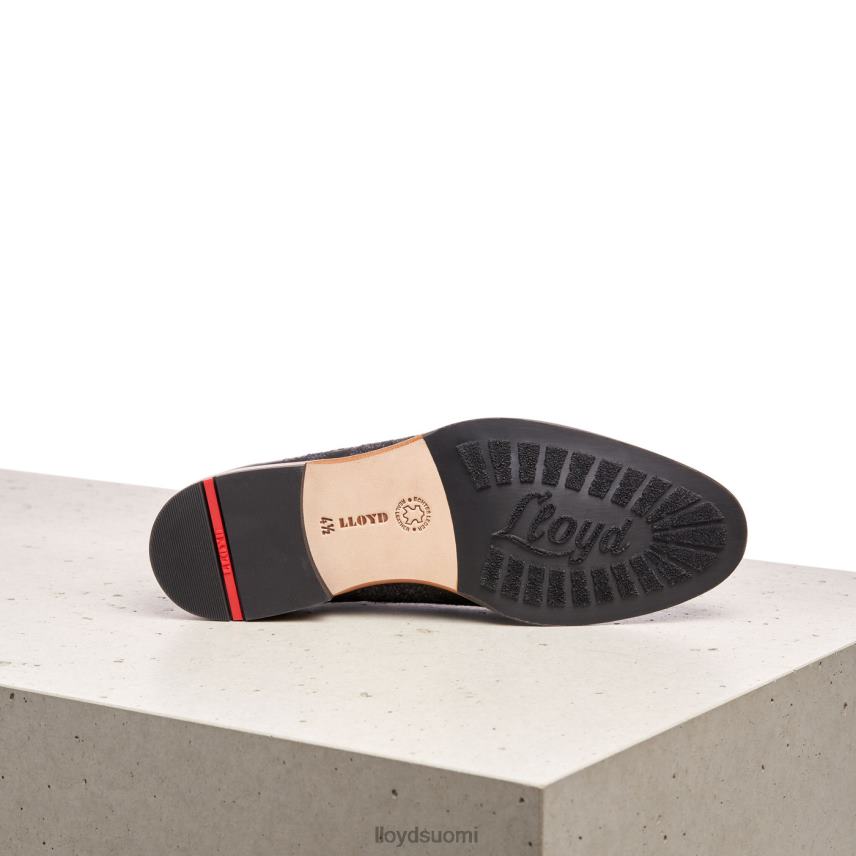 kenkiä LLOYD pitsit sileä nahka puolikengät musta naiset 2N8DX1076