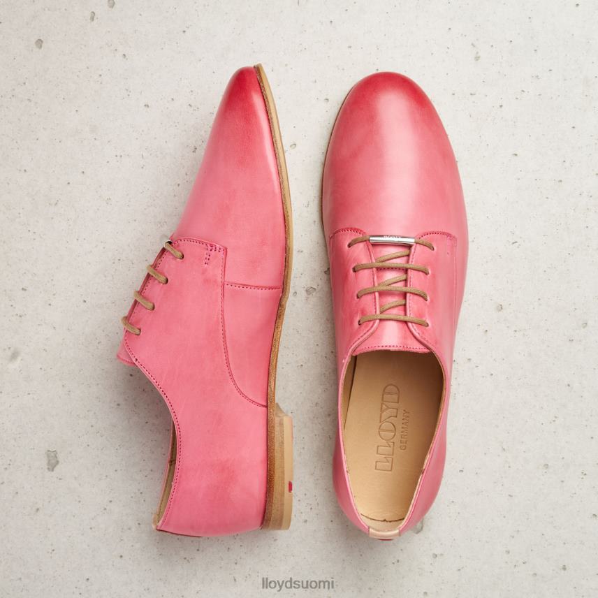 kenkiä LLOYD pitsit sileä nahka puolikengät vaaleanpunainen naiset 2N8DX1093