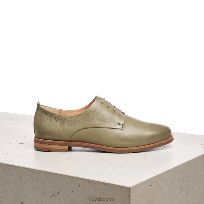 kenkiä LLOYD pitsit sileä nahka puolikengät vihreä naiset 2N8DX1098