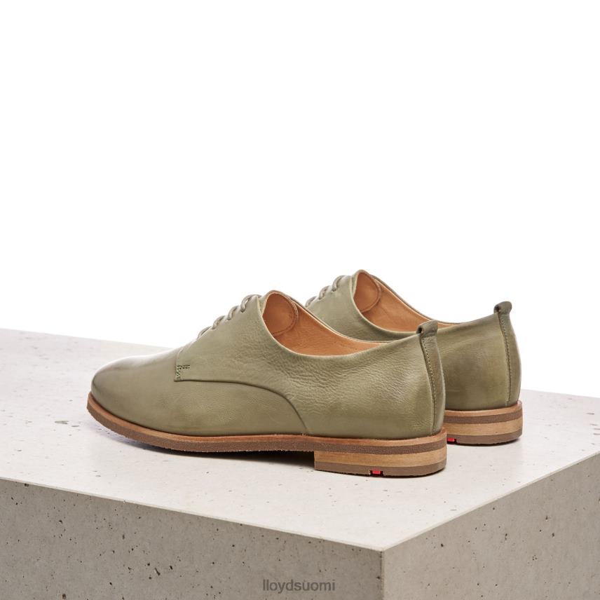 kenkiä LLOYD pitsit sileä nahka puolikengät vihreä naiset 2N8DX1098