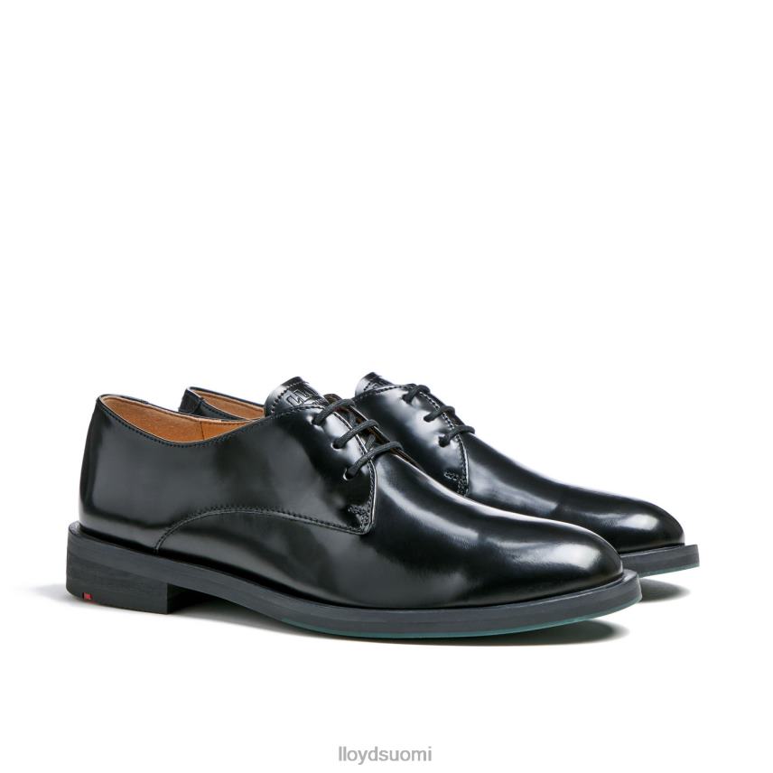 kenkiä LLOYD rogh-nahkainen pitsipuolikengät musta naiset 2N8DX1022