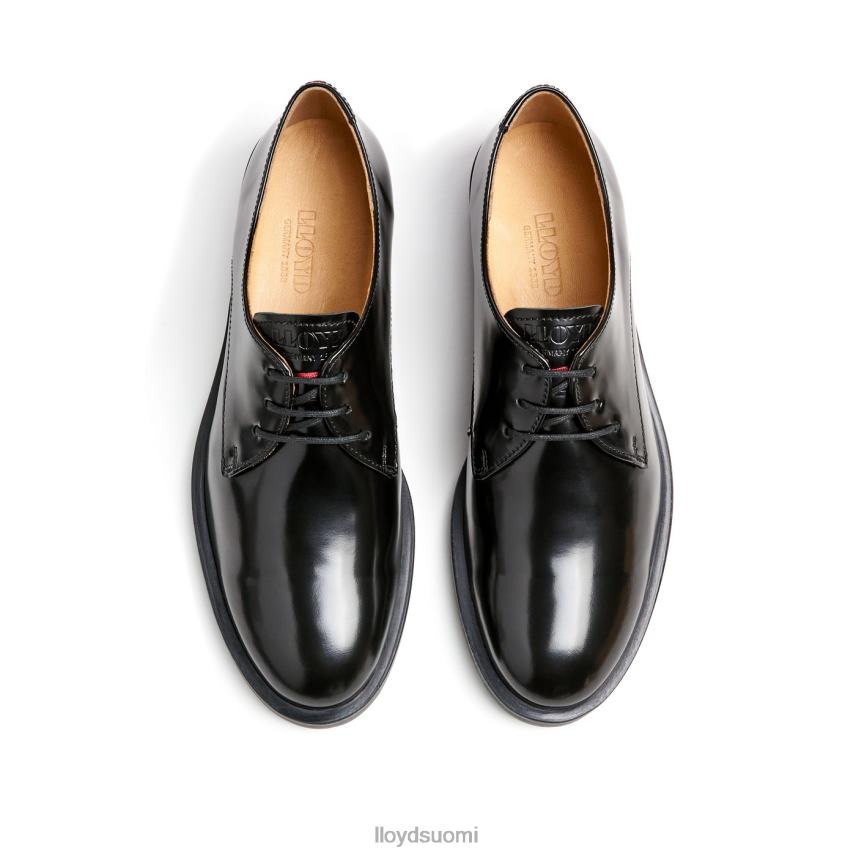 kenkiä LLOYD rogh-nahkainen pitsipuolikengät musta naiset 2N8DX1022