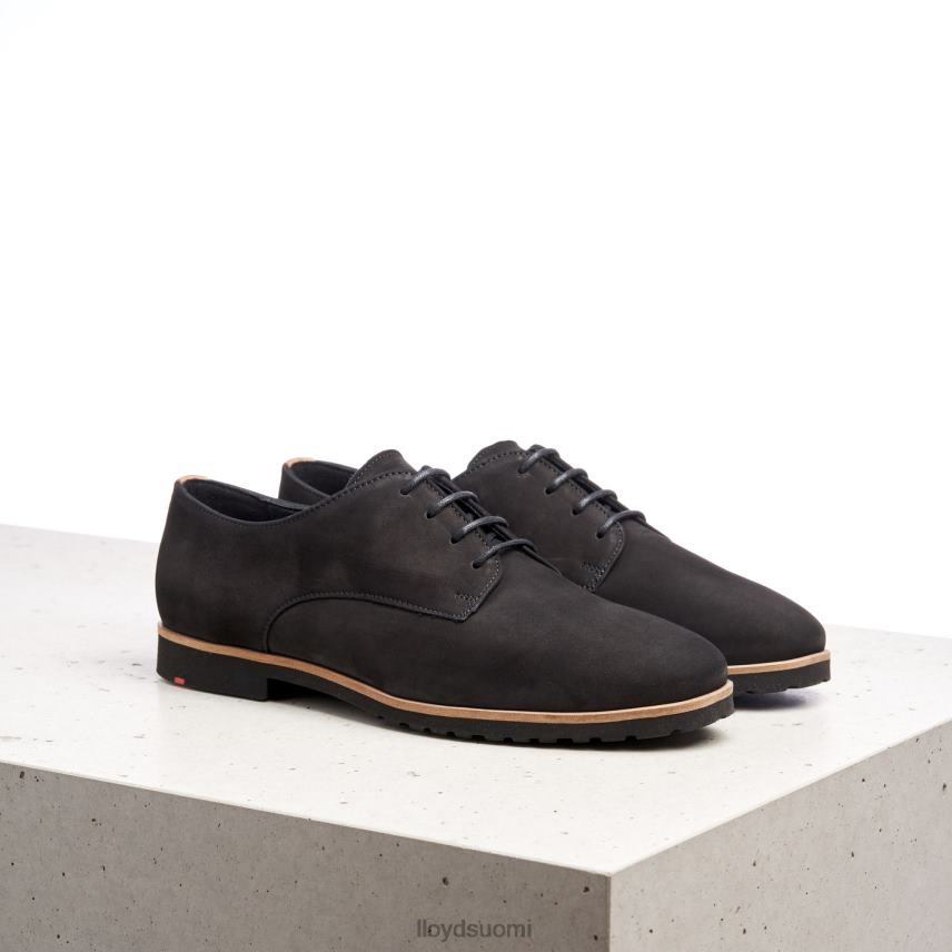 kenkiä LLOYD rogh-nahkainen pitsipuolikengät musta naiset 2N8DX1071