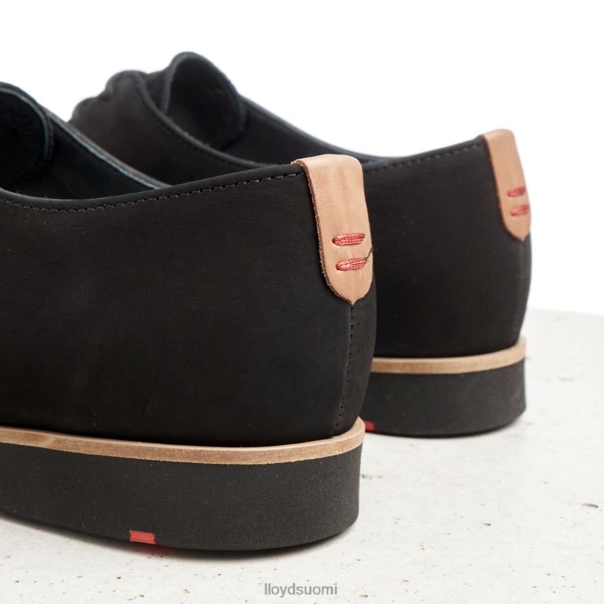 kenkiä LLOYD rogh-nahkainen pitsipuolikengät musta naiset 2N8DX1071