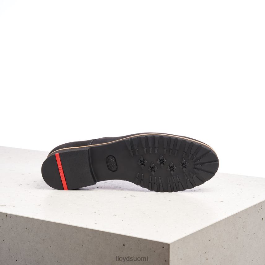 kenkiä LLOYD rogh-nahkainen pitsipuolikengät musta naiset 2N8DX1071