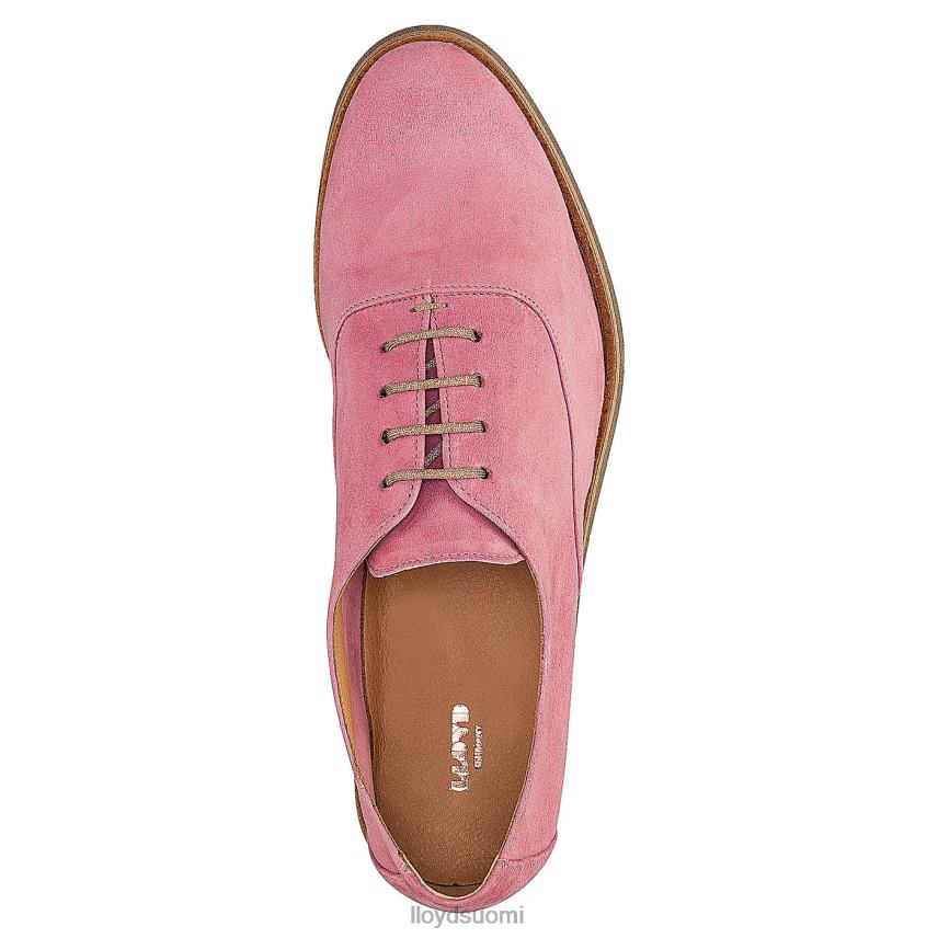 kenkiä LLOYD rogh-nahkainen pitsipuolikengät punainen naiset 2N8DX1183