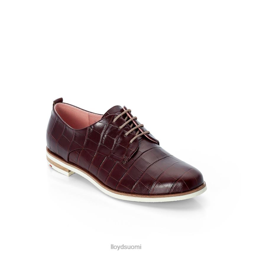 kenkiä LLOYD rogh-nahkainen pitsipuolikengät ruskea naiset 2N8DX1091