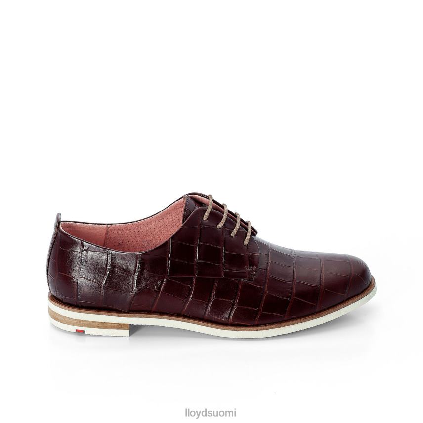 kenkiä LLOYD rogh-nahkainen pitsipuolikengät ruskea naiset 2N8DX1091