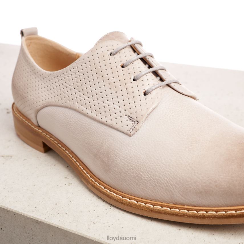 kenkiä LLOYD sileä nahka pitsipuolikengät harmaa naiset 2N8DX1190