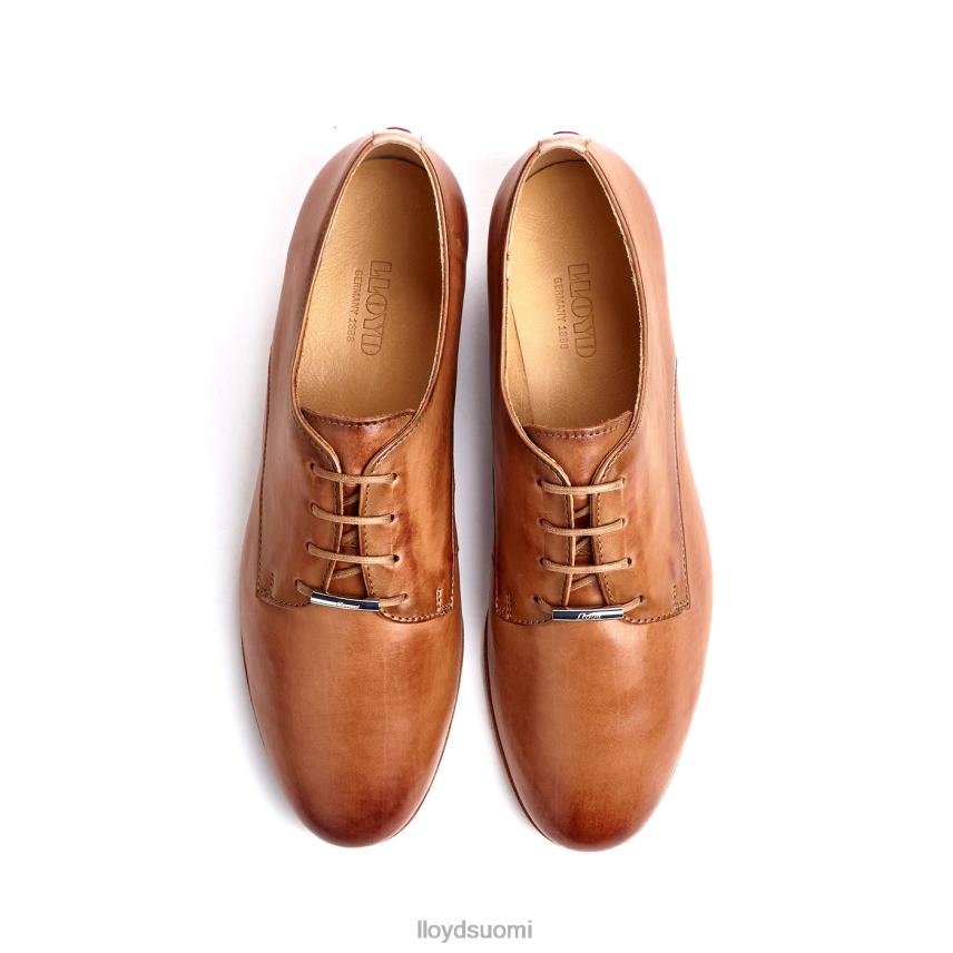 kenkiä LLOYD sileä nahka pitsipuolikengät ruskea naiset 2N8DX1067