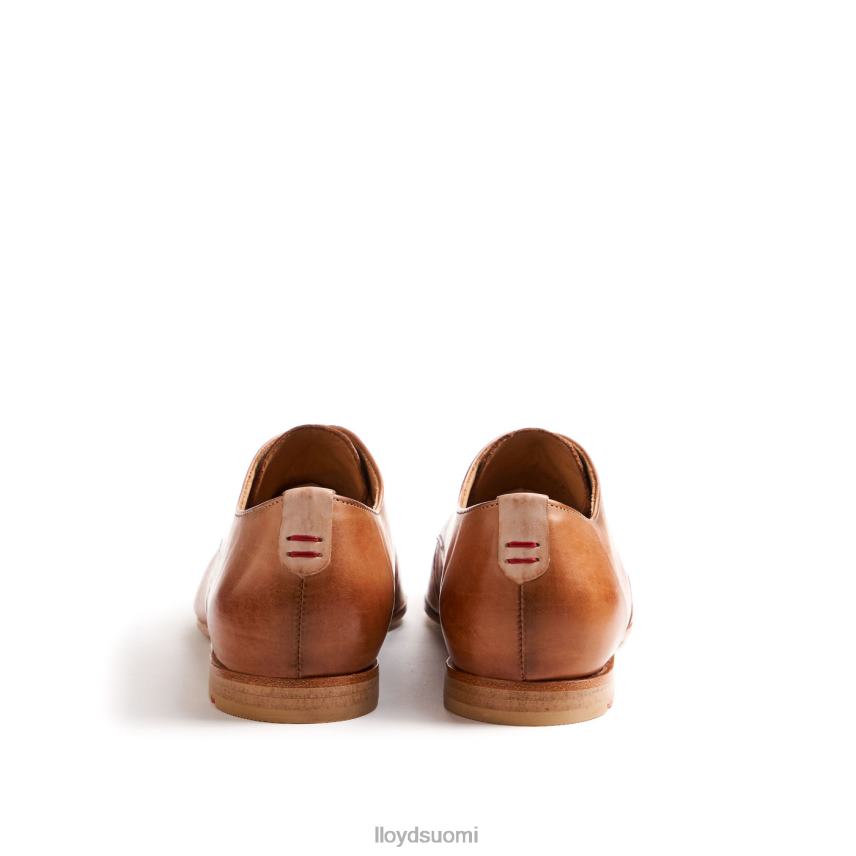 kenkiä LLOYD sileä nahka pitsipuolikengät ruskea naiset 2N8DX1067