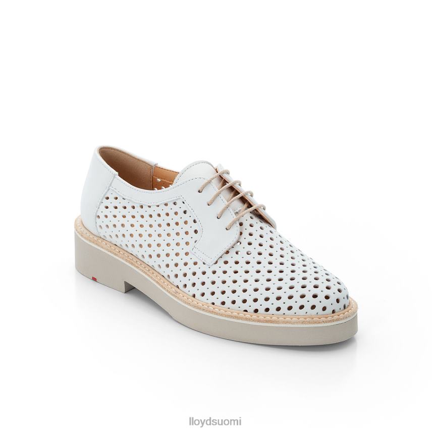 kenkiä LLOYD sileä nahka pitsipuolikengät valkoinen naiset 2N8DX1184