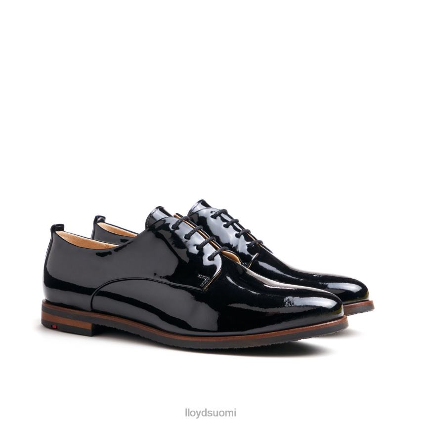 kenkiä LLOYD täplät nauhalliset puolikengät musta naiset 2N8DX1047