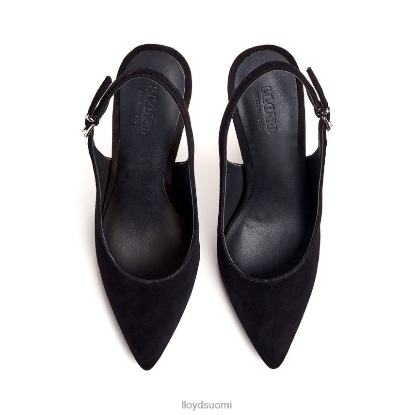 kenkiä LLOYD karkea nahka pumput musta naiset 2N8DX1012