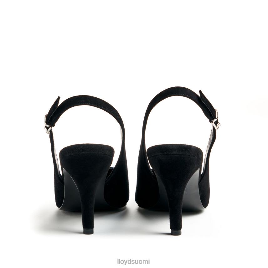 kenkiä LLOYD karkea nahka pumput musta naiset 2N8DX1012