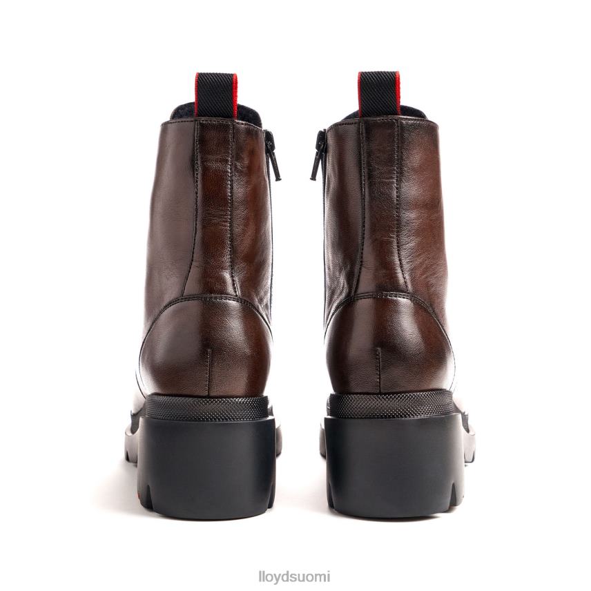 kenkiä LLOYD Kevyt pohjallinen sileä nahkanilkkurit ruskea naiset 2N8DX919