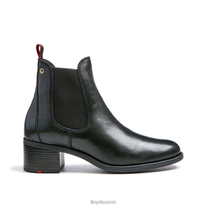 kenkiä LLOYD extrakevyet pohjalliset nahkaiset nilkkurit musta naiset 2N8DX928