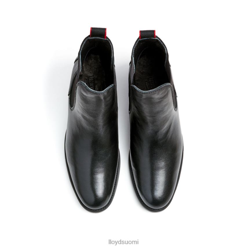 kenkiä LLOYD extrakevyet pohjalliset nahkaiset nilkkurit musta naiset 2N8DX928