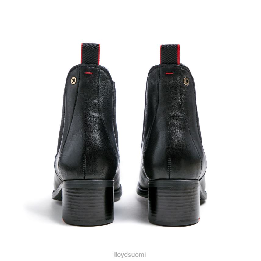 kenkiä LLOYD extrakevyet pohjalliset nahkaiset nilkkurit musta naiset 2N8DX928