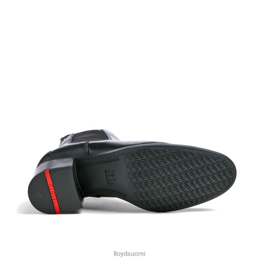 kenkiä LLOYD extrakevyet pohjalliset nahkaiset nilkkurit musta naiset 2N8DX928