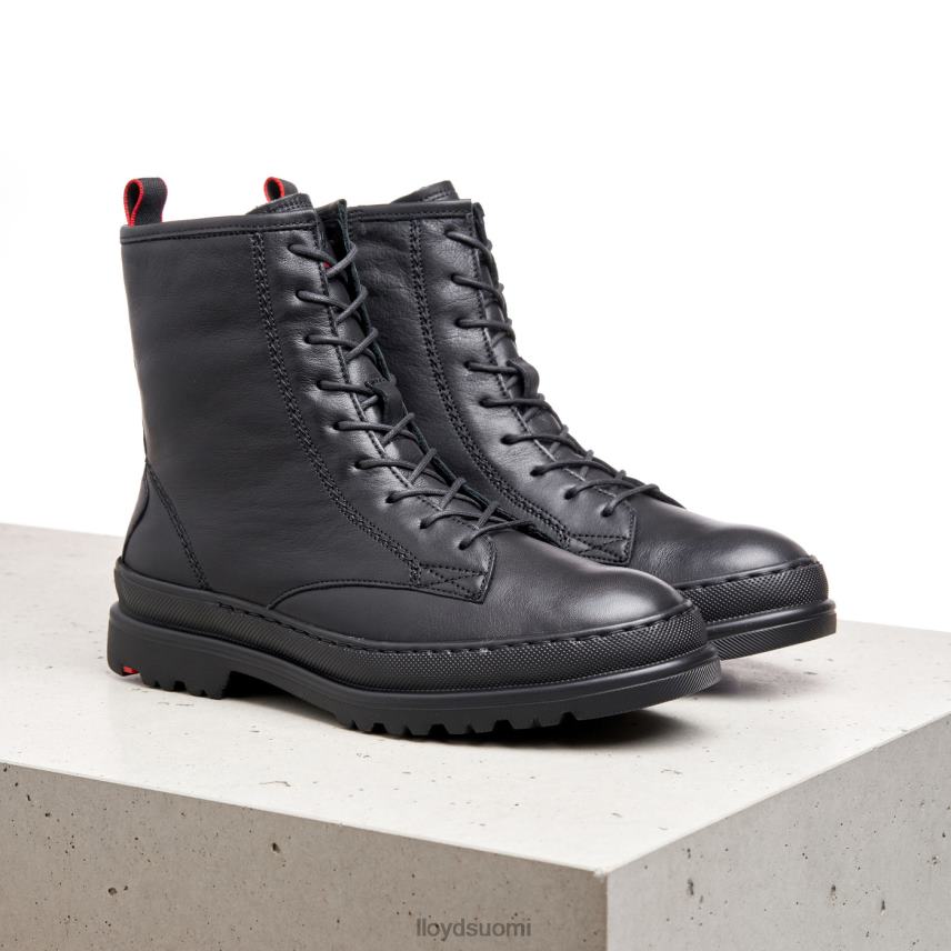 kenkiä LLOYD extrakevyet pohjalliset nahkaiset nilkkurit musta naiset 2N8DX974