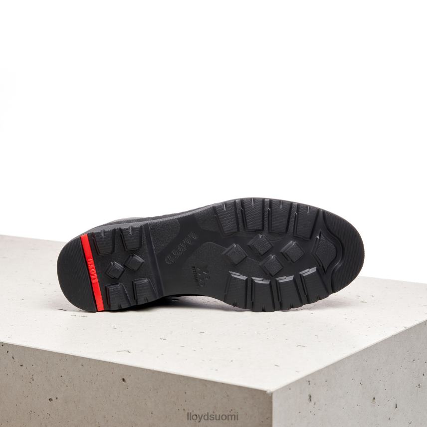 kenkiä LLOYD extrakevyet pohjalliset nahkaiset nilkkurit musta naiset 2N8DX974