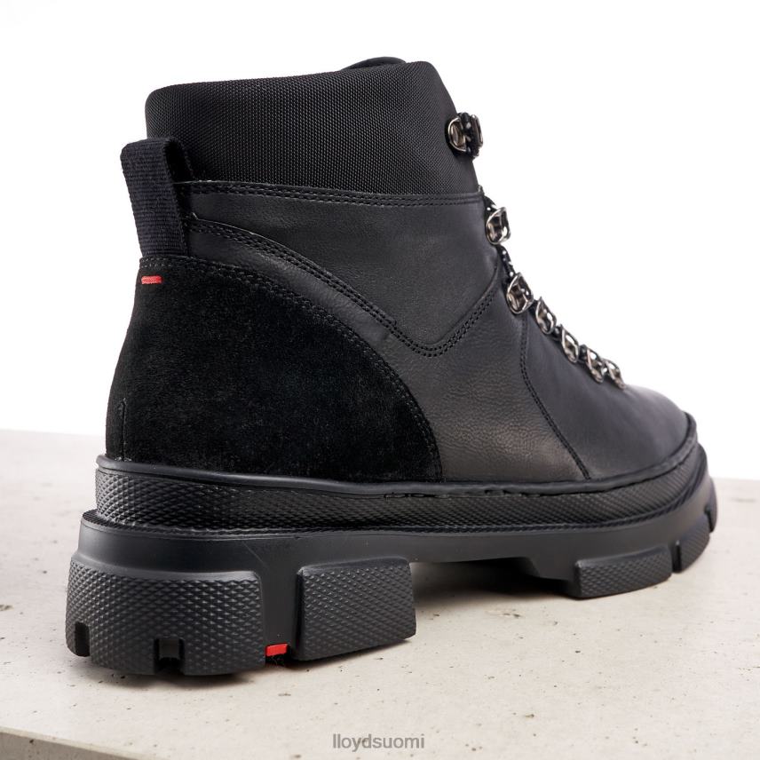 kenkiä LLOYD extrakevyet pohjalliset nahkaiset nilkkurit musta naiset 2N8DX988