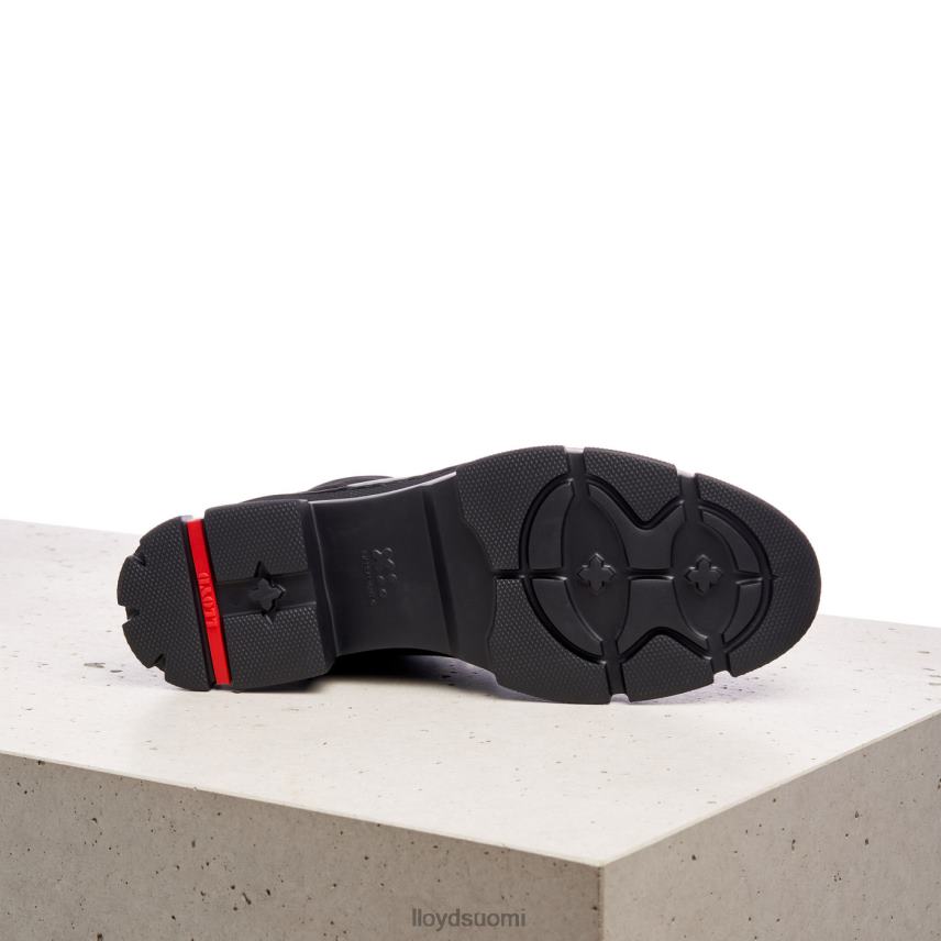 kenkiä LLOYD extrakevyet pohjalliset nahkaiset nilkkurit musta naiset 2N8DX988