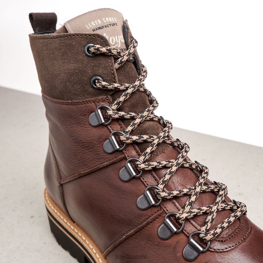 kenkiä LLOYD extrakevyet pohjalliset nahkaiset nilkkurit ruskea naiset 2N8DX1003