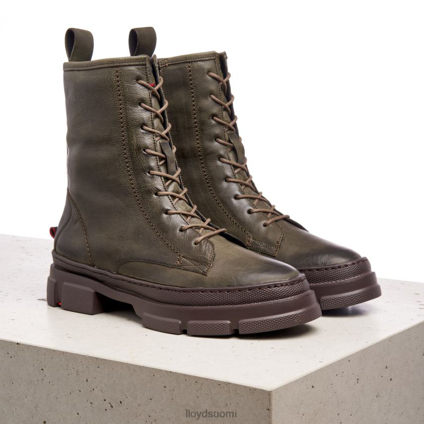 kenkiä LLOYD extrakevyet pohjalliset nahkaiset nilkkurit vihreä naiset 2N8DX973