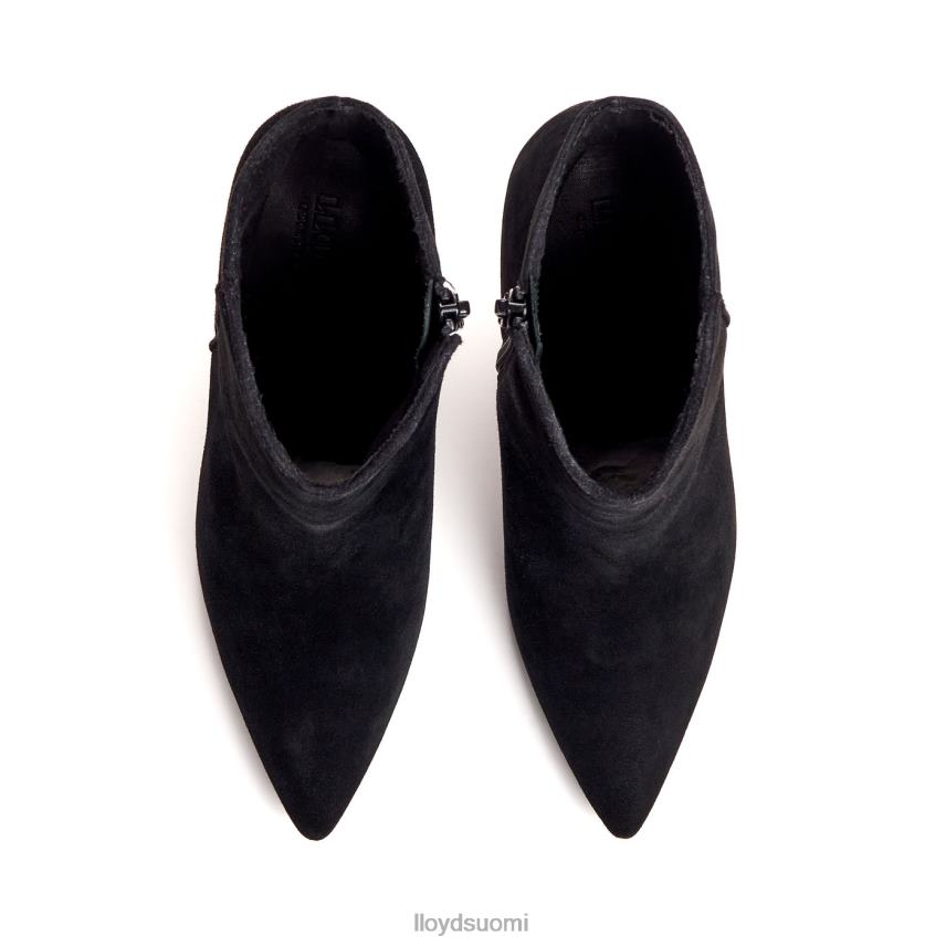 kenkiä LLOYD karkea nahkainen nilkkurit musta naiset 2N8DX879