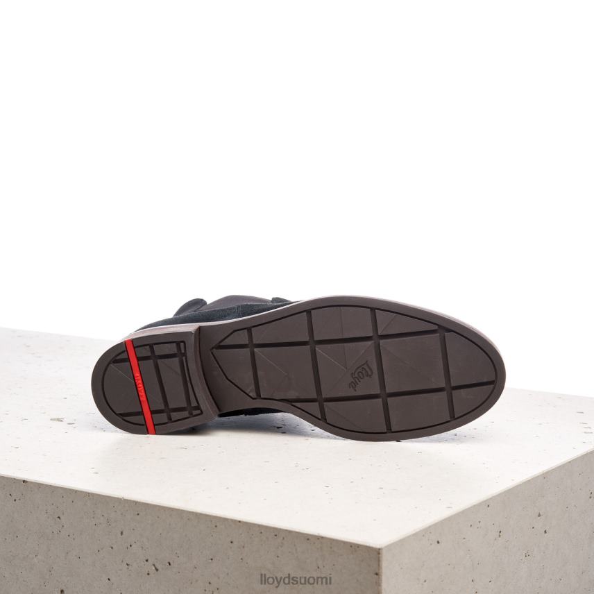 kenkiä LLOYD karkeat nahkaiset nilkkurit musta naiset 2N8DX975