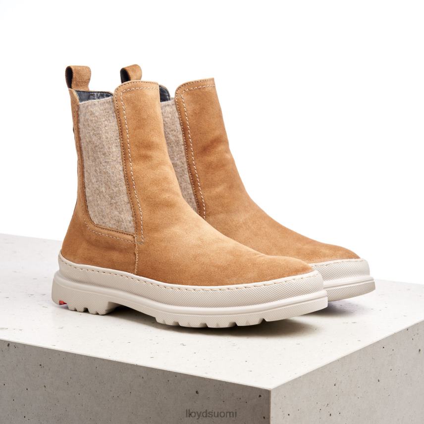 kenkiä LLOYD karkeat nahkaiset nilkkurit ruskea naiset 2N8DX925