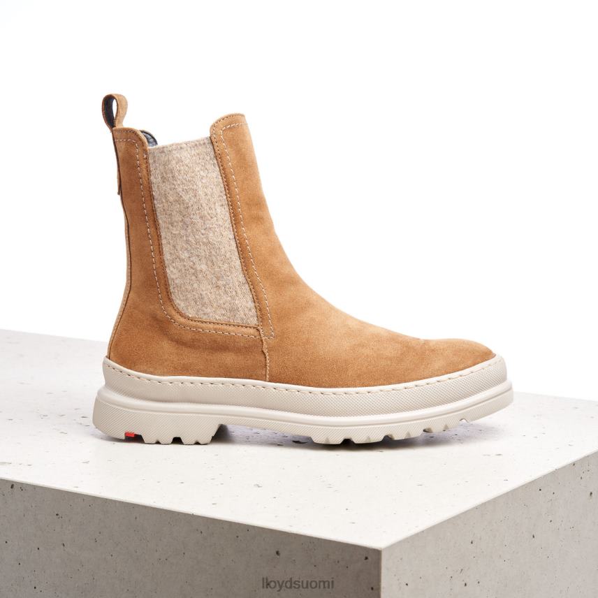 kenkiä LLOYD karkeat nahkaiset nilkkurit ruskea naiset 2N8DX925