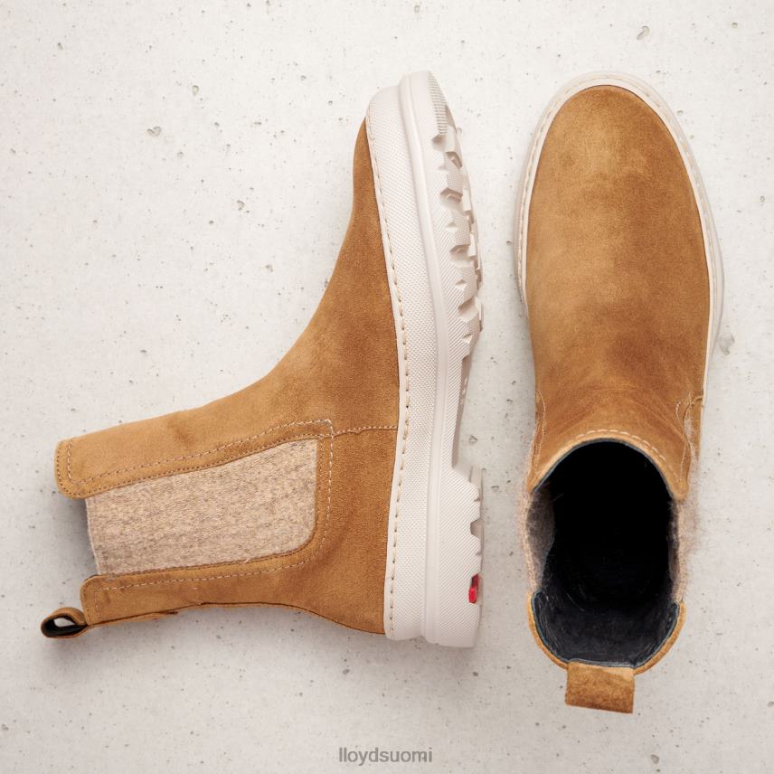 kenkiä LLOYD karkeat nahkaiset nilkkurit ruskea naiset 2N8DX925