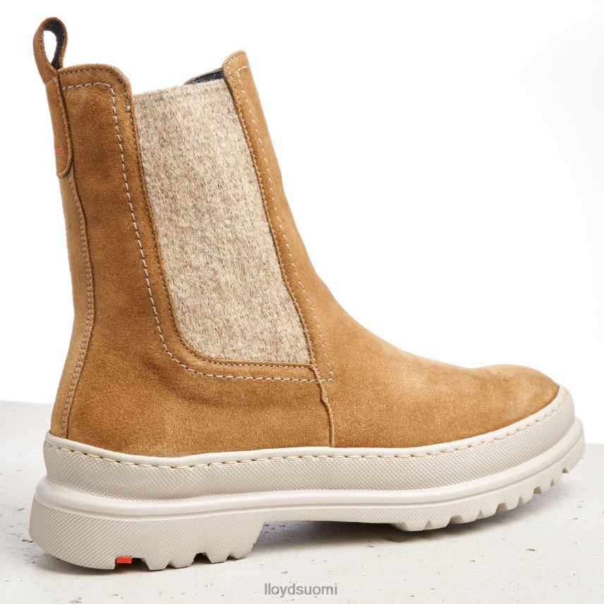 kenkiä LLOYD karkeat nahkaiset nilkkurit ruskea naiset 2N8DX925