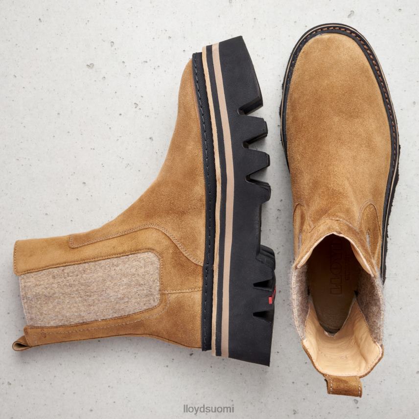 kenkiä LLOYD karkeat nahkaiset nilkkurit ruskea naiset 2N8DX946