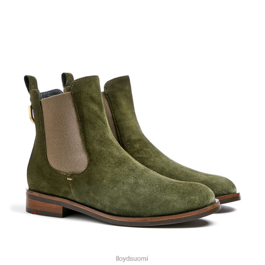 kenkiä LLOYD karkeat nahkaiset nilkkurit vihreä naiset 2N8DX935