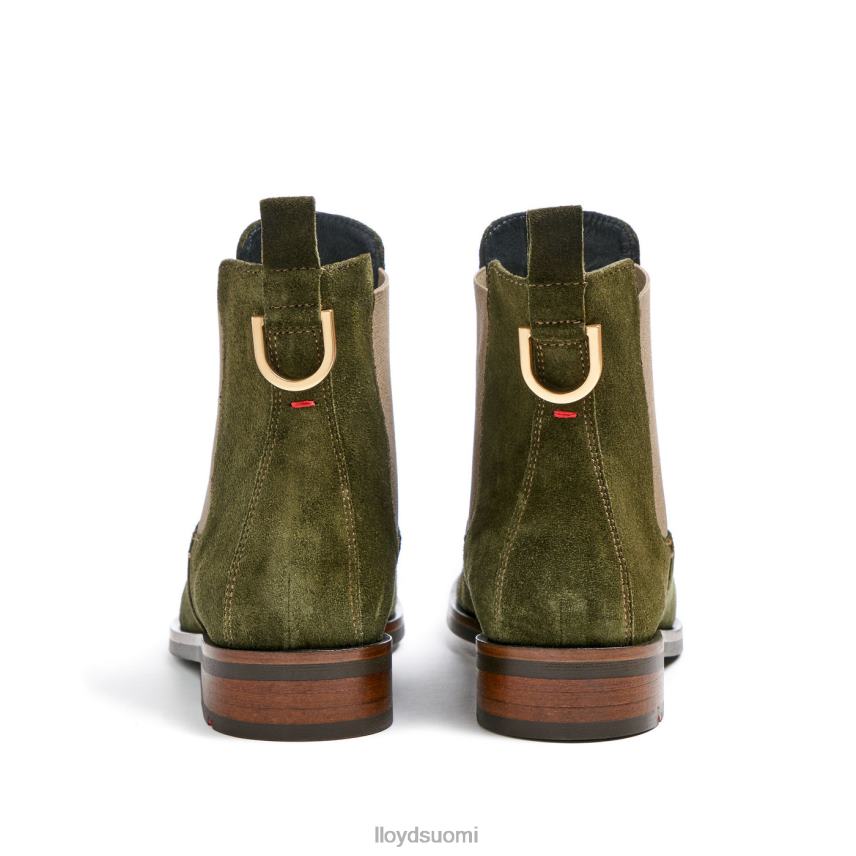 kenkiä LLOYD karkeat nahkaiset nilkkurit vihreä naiset 2N8DX935