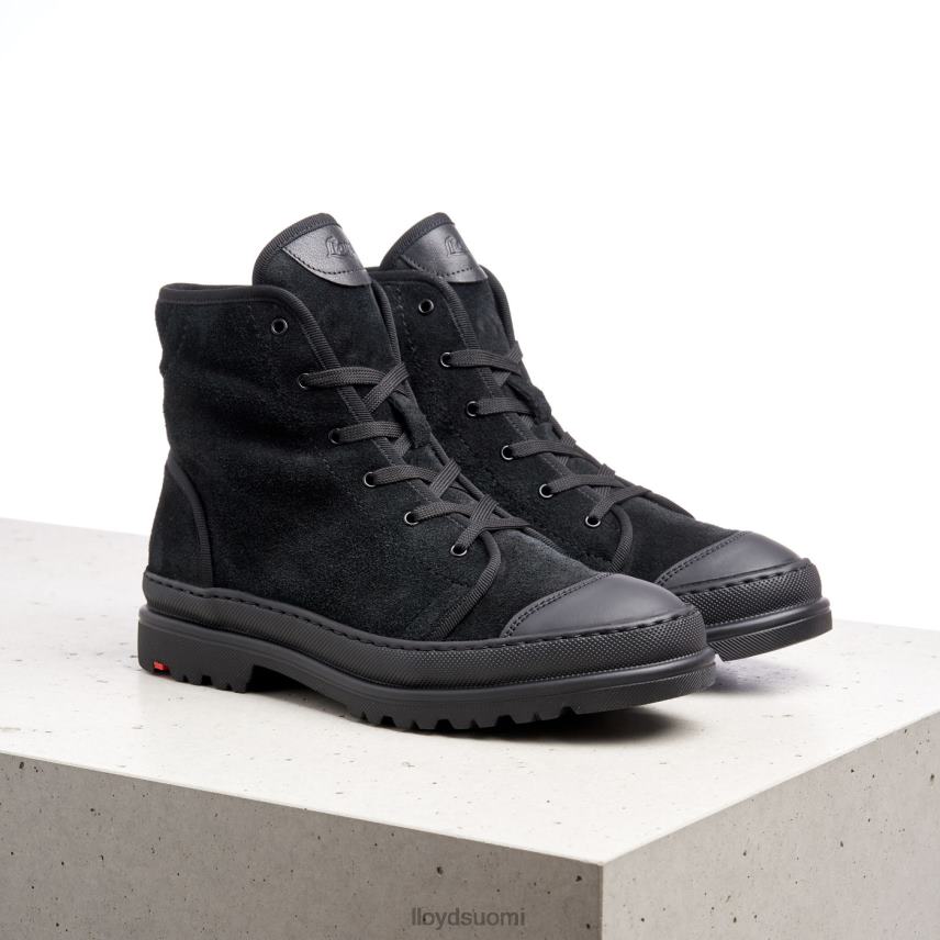 kenkiä LLOYD kevyet nahkaiset nilkkurit musta naiset 2N8DX927