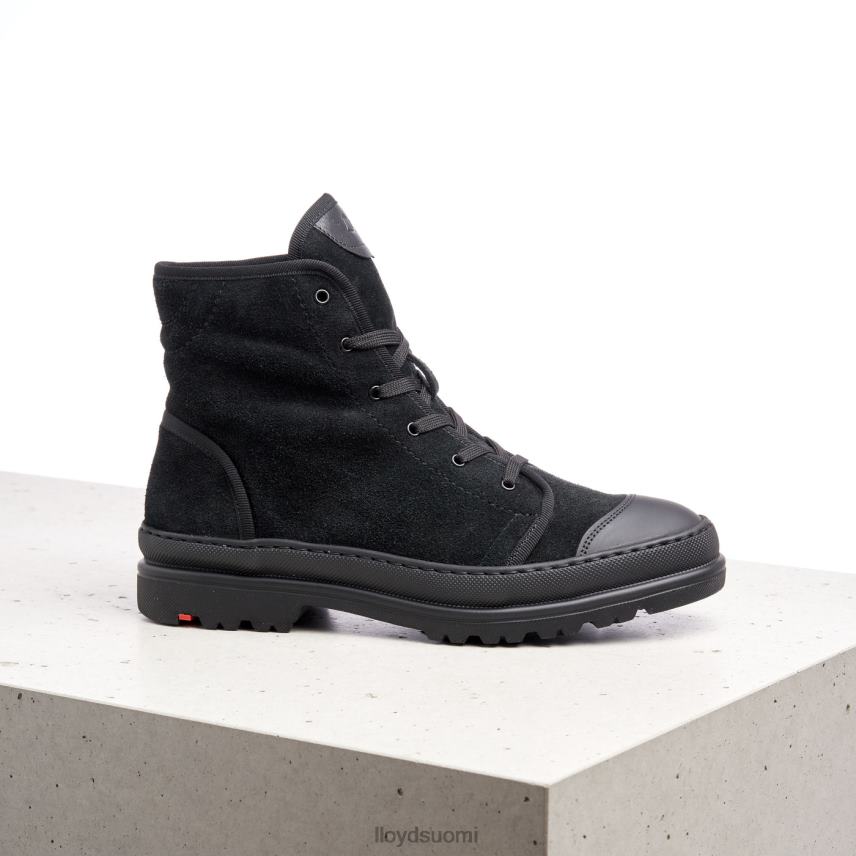 kenkiä LLOYD kevyet nahkaiset nilkkurit musta naiset 2N8DX927