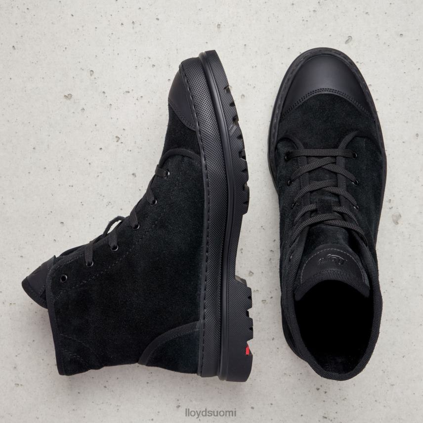 kenkiä LLOYD kevyet nahkaiset nilkkurit musta naiset 2N8DX927