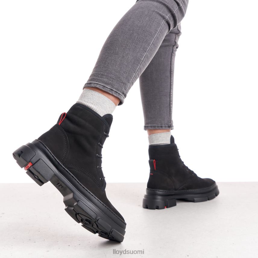 kenkiä LLOYD kevyet pohjalliset nilkkurit musta naiset 2N8DX931