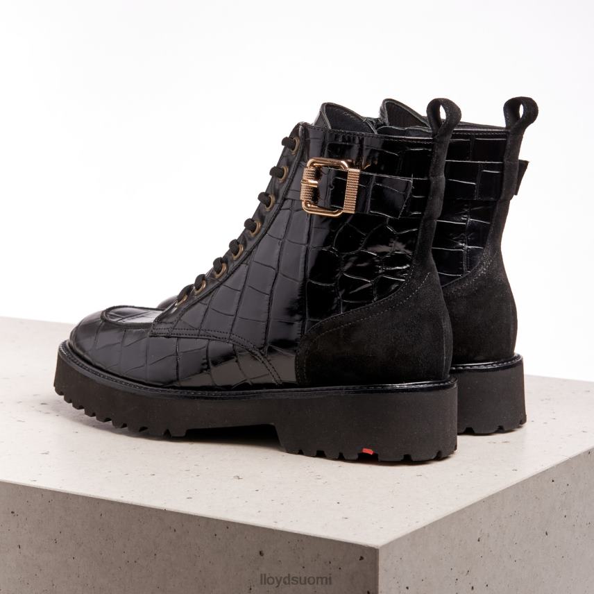 kenkiä LLOYD kevyet pohjalliset nilkkurit musta naiset 2N8DX976