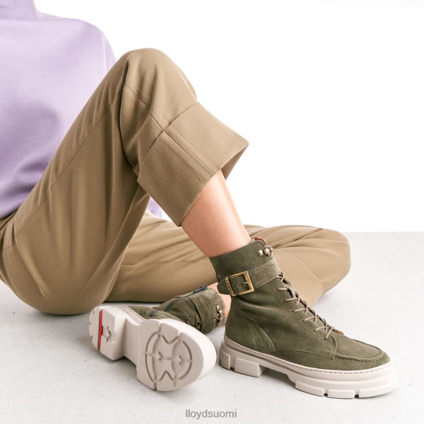 kenkiä LLOYD kevyet pohjalliset nilkkurit vihreä naiset 2N8DX949