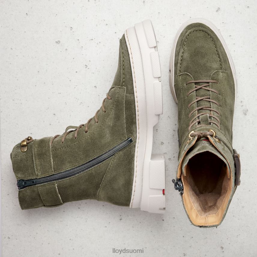 kenkiä LLOYD kevyet pohjalliset nilkkurit vihreä naiset 2N8DX949